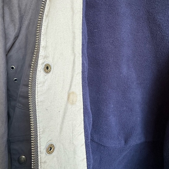 Vintage Gap Boys Barn Chore Jacket 100% Cotton Army Green S/10 - Picture 6 of 8